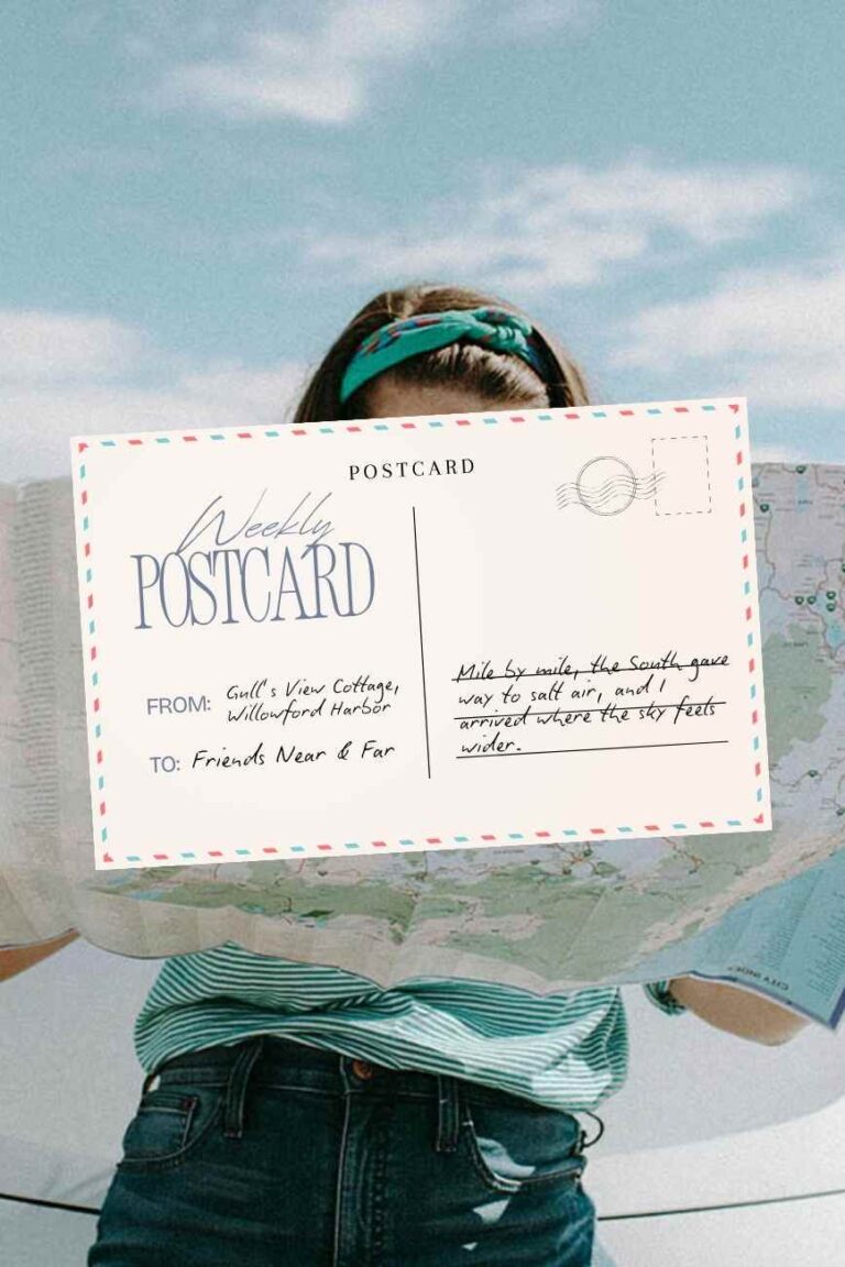 weekly postcard 1